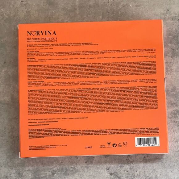NIB NORVINA Pro Pigment Palette Vol. 3 NEW - Picture 5 of 5